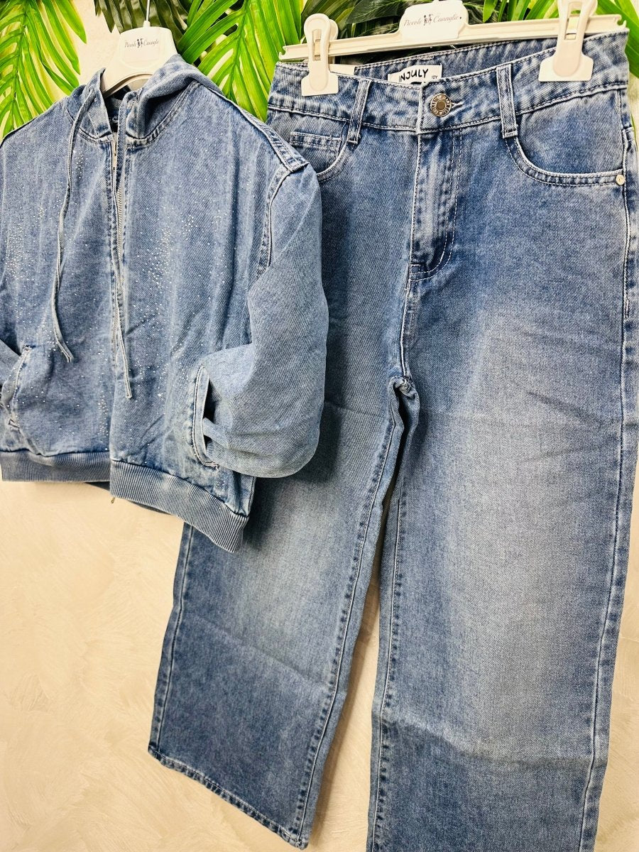 Completo Denim Luxury 5230 - Piccole Canaglie - PC27106