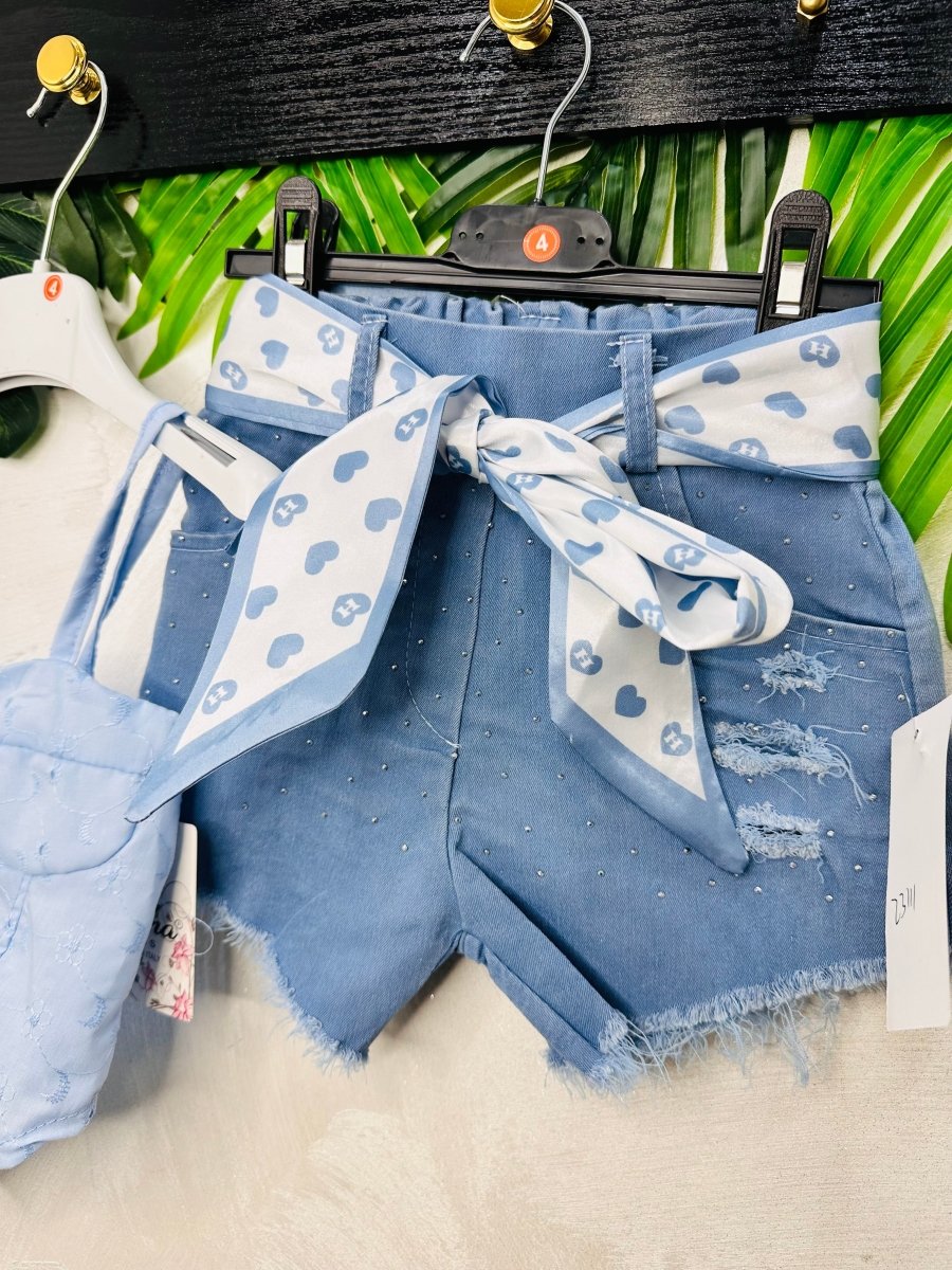 Completo Denim Style Girls Trendy 38609 Baby - Piccole Canaglie - PC28881