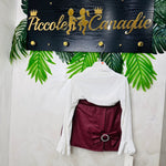 Completo ecopelle Bordò anni - Piccole Canaglie - PC23037