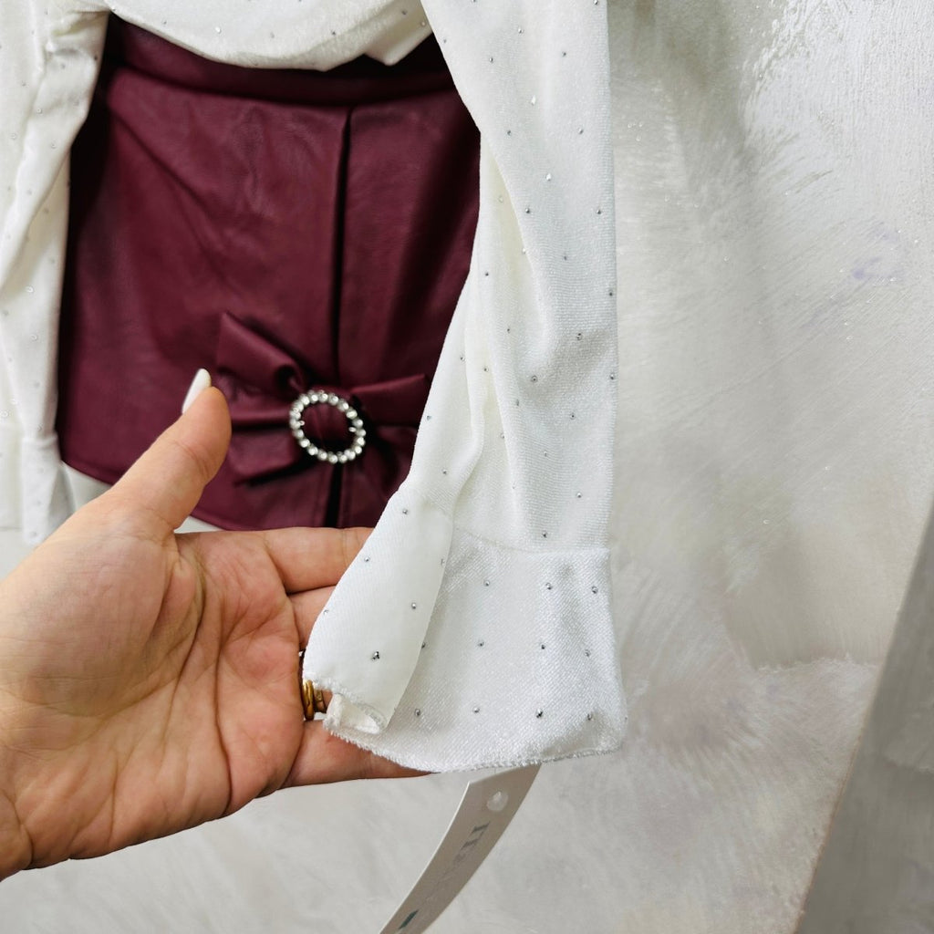 Completo ecopelle Bordò anni - Piccole Canaglie - PC23037