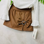 Completo Ecopelle Cammello - Piccole Canaglie - PC23027