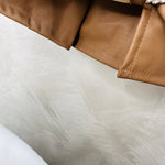 Completo Ecopelle Cammello - Piccole Canaglie - PC23027