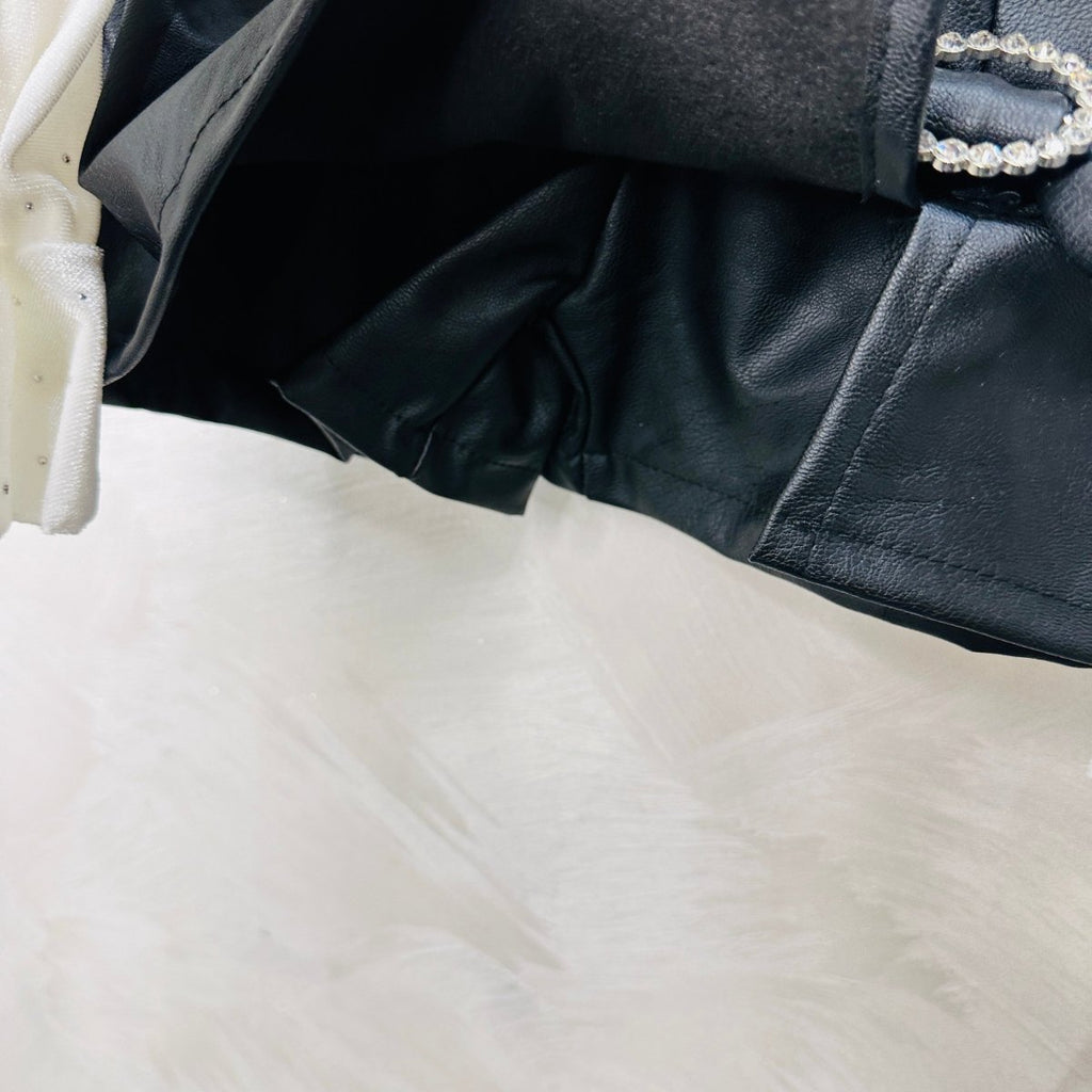 Completo Ecopelle Nero anni - Piccole Canaglie - PC22980