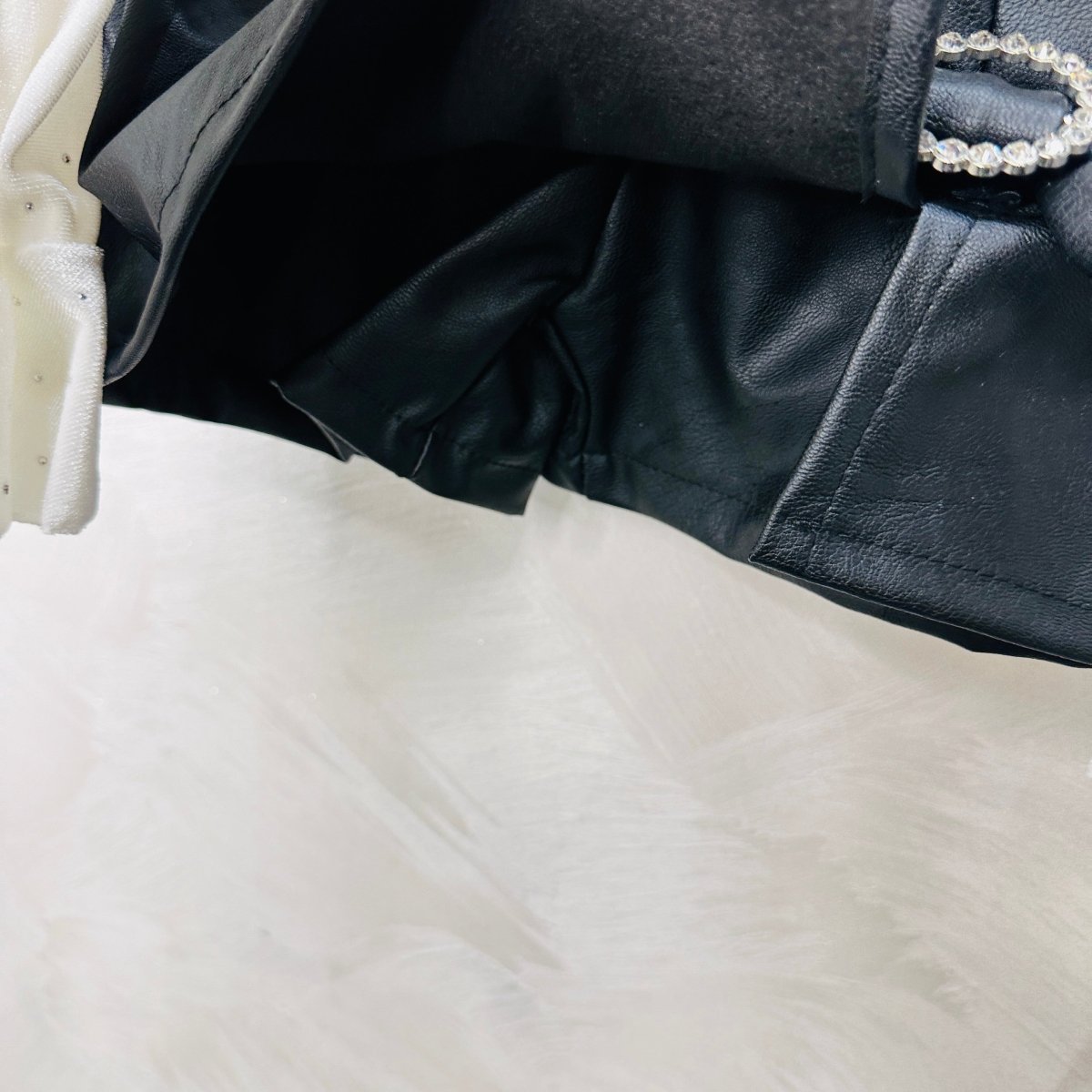 Completo Ecopelle Nero anni - Piccole Canaglie - PC22980