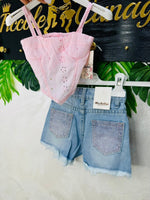Completo Fashion Taschino Rosa - Piccole Canaglie - PC29346