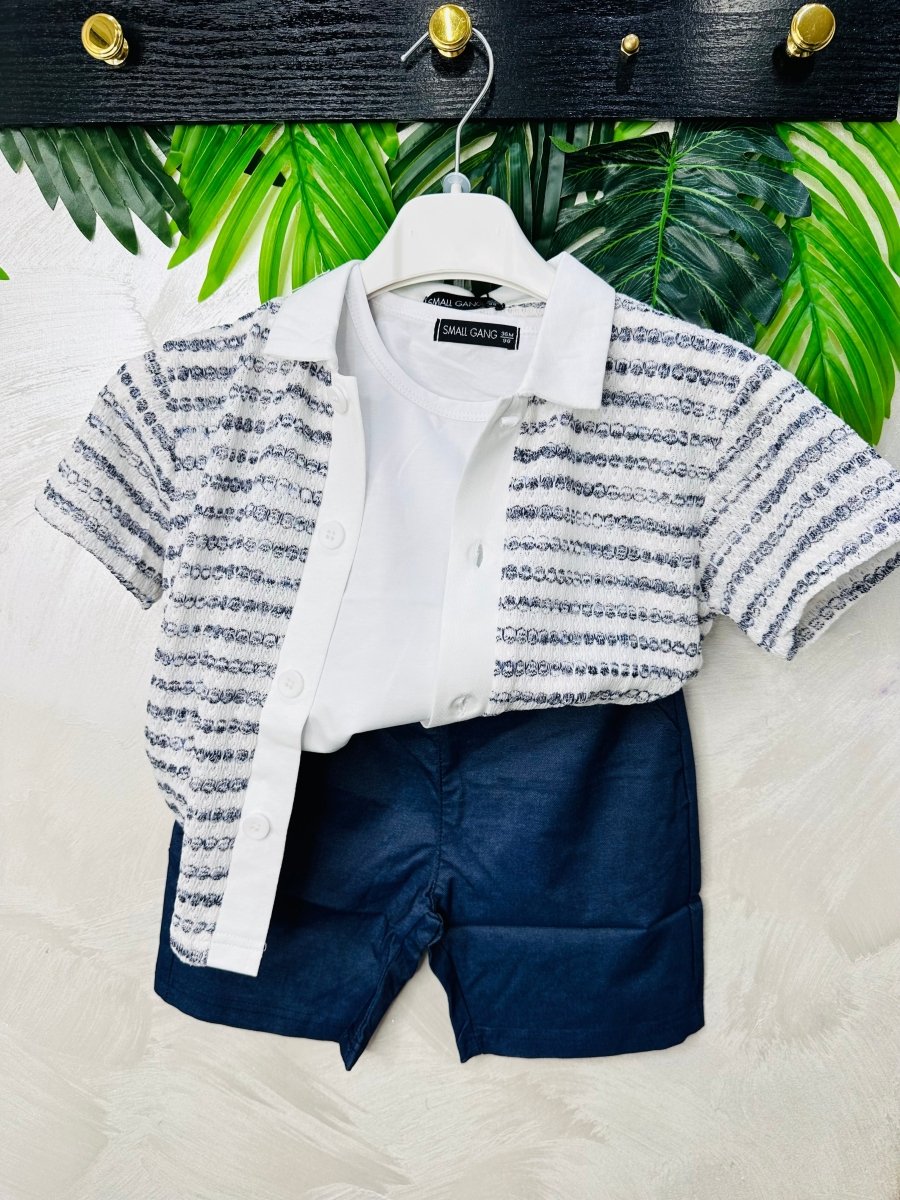 Completo Fighetto Baby Blu 8570 - Piccole Canaglie - PC27802