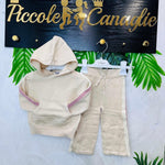 Completo freddy In maglia panna - Piccole Canaglie - PC21417