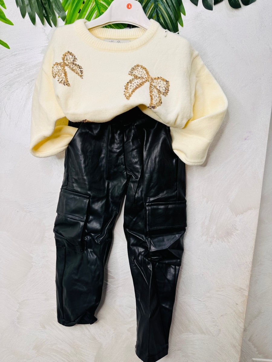 Completo Golden Bow Outfit - Piccole Canaglie - PC24320