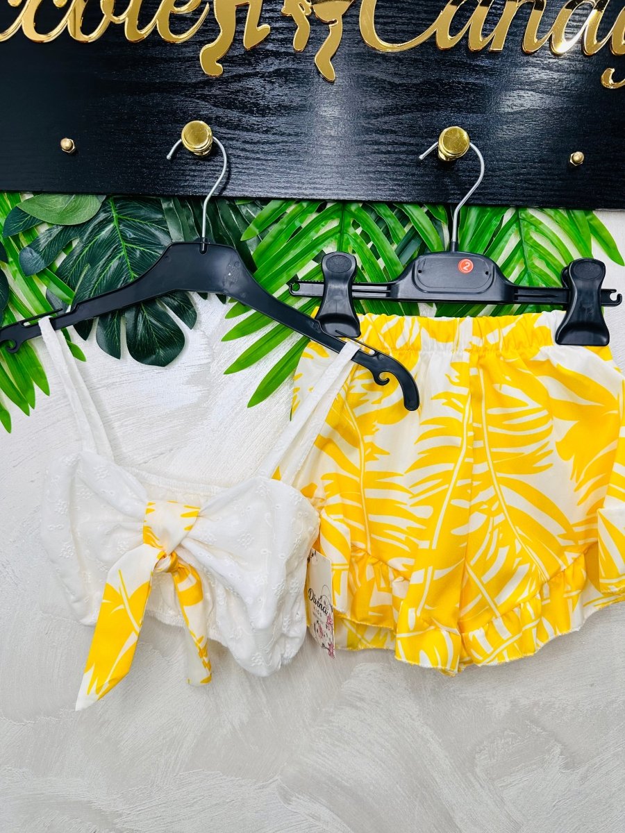 Completo Hawaii giallo - Piccole Canaglie - PC29900
