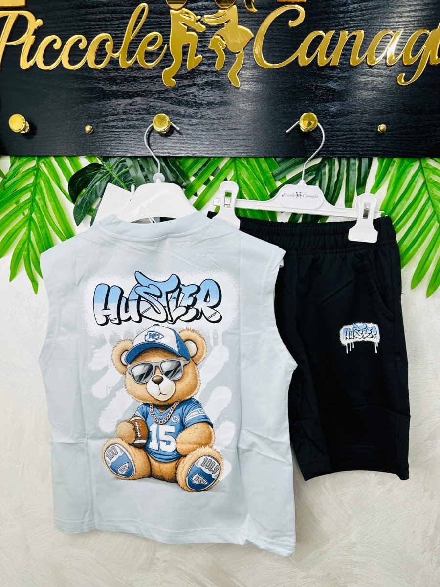 Completo Hustler Celeste 6822 - Piccole Canaglie - PC28770