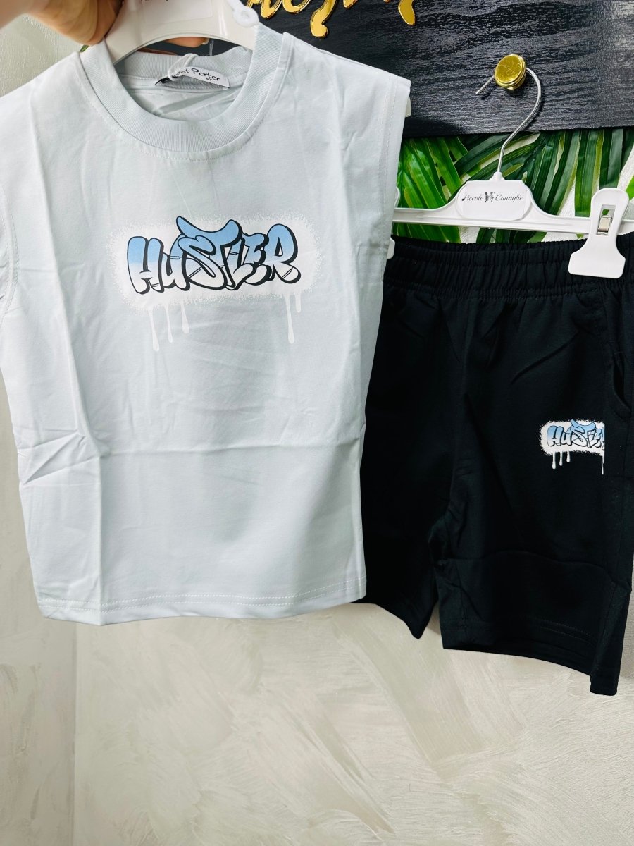 Completo Hustler Celeste 6822 - Piccole Canaglie - PC28770