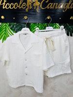 Completo Ibiza Bianco - Piccole Canaglie - PC29683