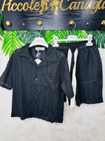 Completo Ibiza Nero - Piccole Canaglie - PC29677