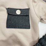 Completo jeans Felpa Bimbo - Piccole Canaglie - PC20224