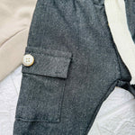 Completo jeans Felpa Bimbo - Piccole Canaglie - PC20224