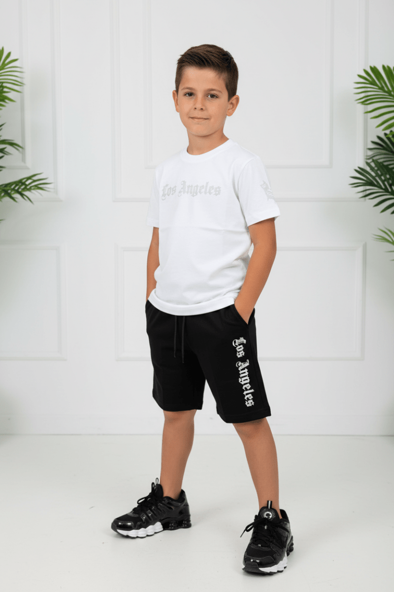 Completo Los Angeles Bianco 6372 - Piccole Canaglie - PC28022