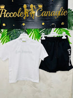 Completo Los Angeles Bianco 6372 - Piccole Canaglie - PC28022
