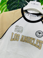 Completo Los Angeles Brillantini 2023 Beige - Piccole Canaglie - PC28103