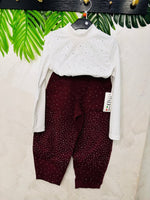 Completo Luxury bordo’ - Piccole Canaglie - PC24536