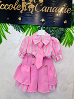 Completo Luxury Line Rosa - Piccole Canaglie - PC27693