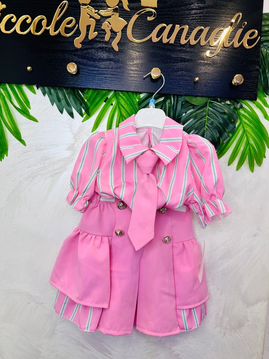 Completo Luxury Line Rosa - Piccole Canaglie - PC27693