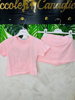 Completo Luxury Rosa - Piccole Canaglie - PC29321