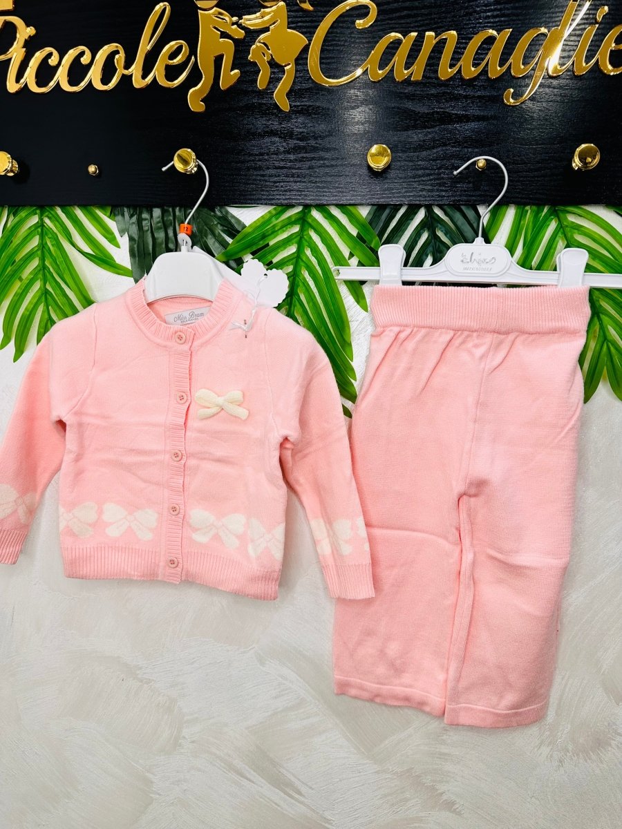 Completo Maglina Fiocchetto - Piccole Canaglie - PC24208