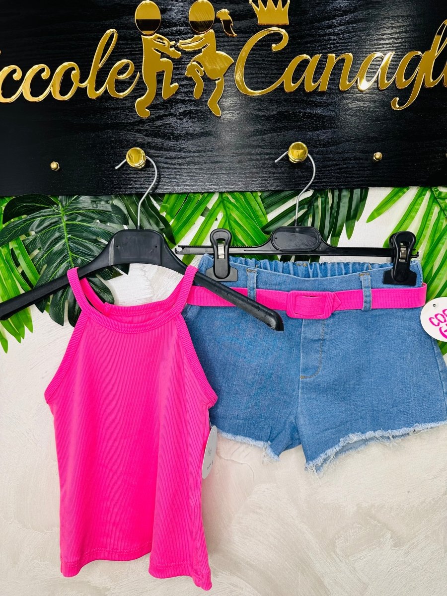 Completo Mesi Cool Glamour Denim 3863m Fuxian - Piccole Canaglie - PC27943