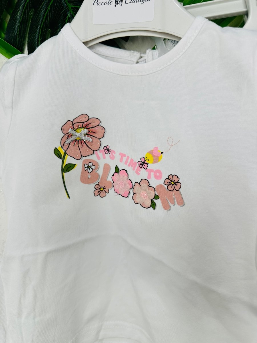 Completo Miss Brum Fiorellino Rosa - Piccole Canaglie - PC29291