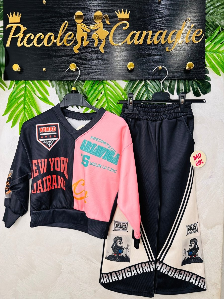 Completo moda e Style felpato - Piccole Canaglie - PC24390