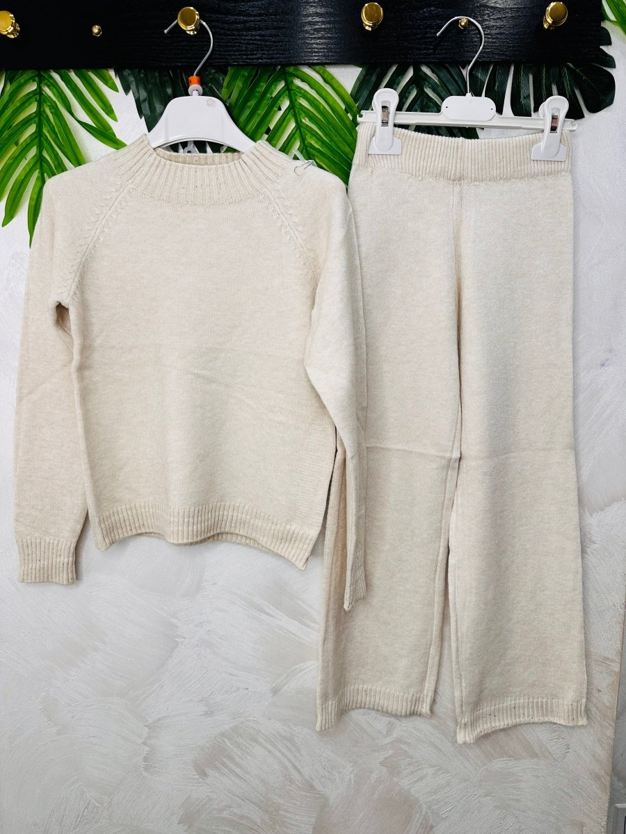 Completo morbido Elegant in Maglina crema - Piccole Canaglie - PC24365