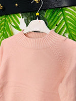 Completo morbido Elegant in Maglina Rosa e Nero - Piccole Canaglie - PC24370