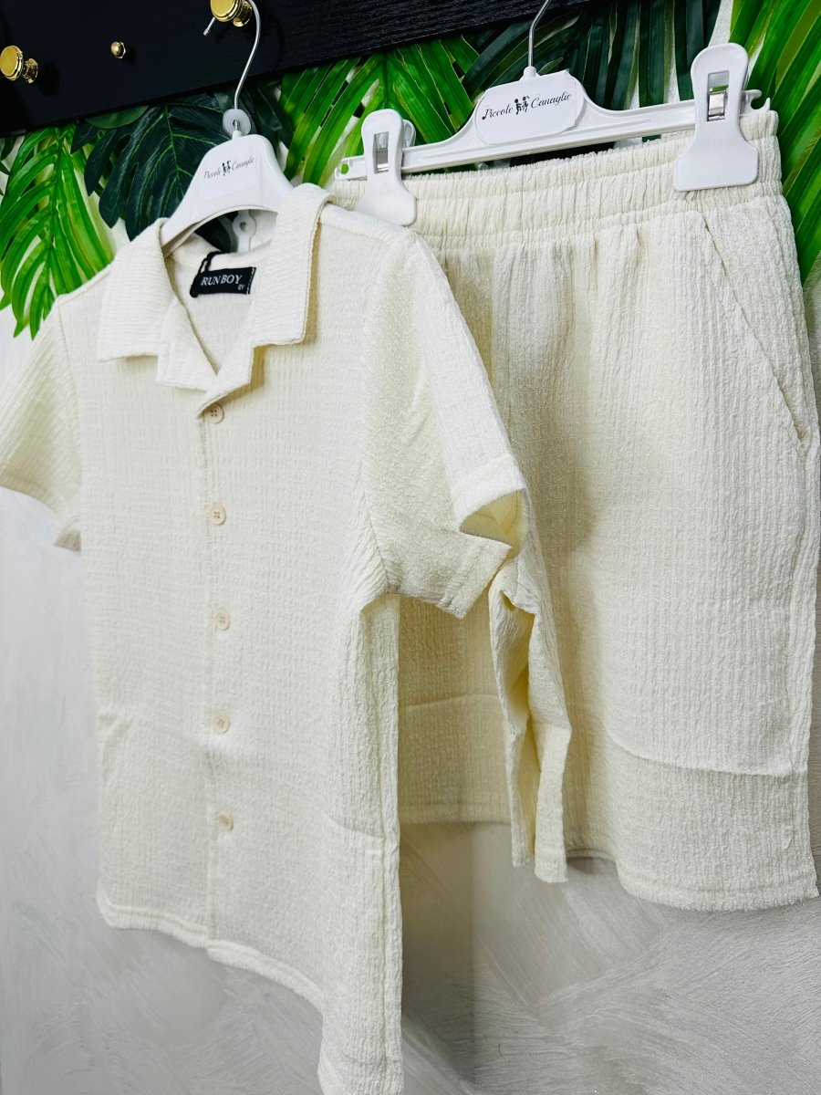 Completo Morbido Vintage 1051 Panna - Piccole Canaglie - PC28839