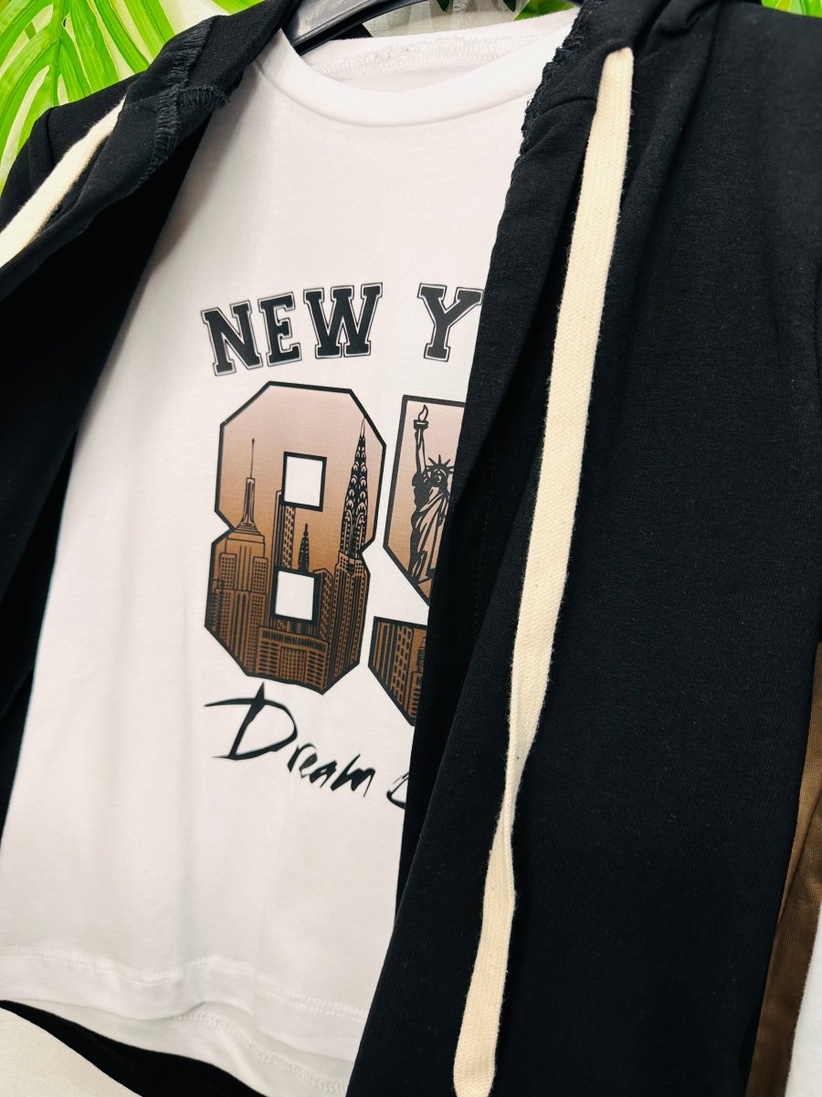 Completo New York Nero 3052 - Piccole Canaglie - PC25558