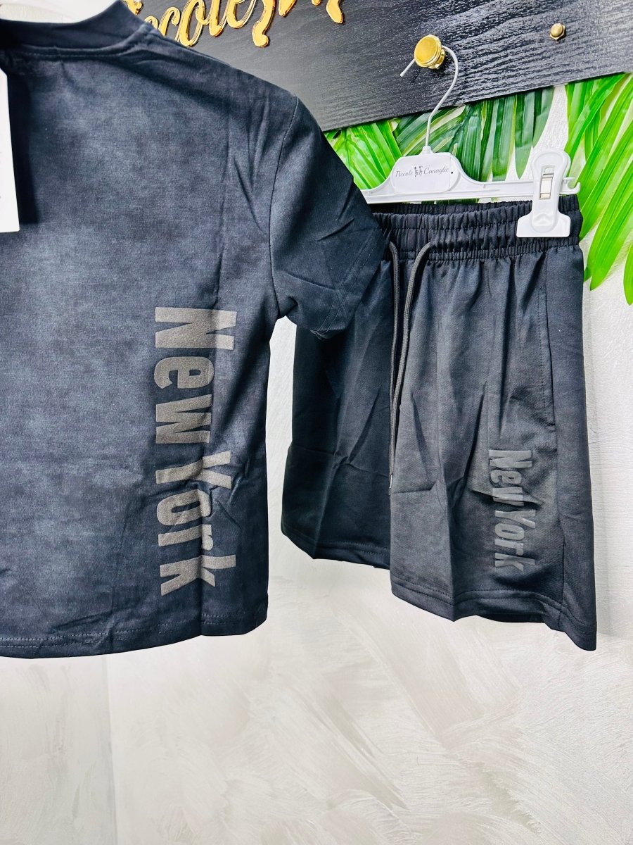 Completo New York Nero 6362 - Piccole Canaglie - PC28046