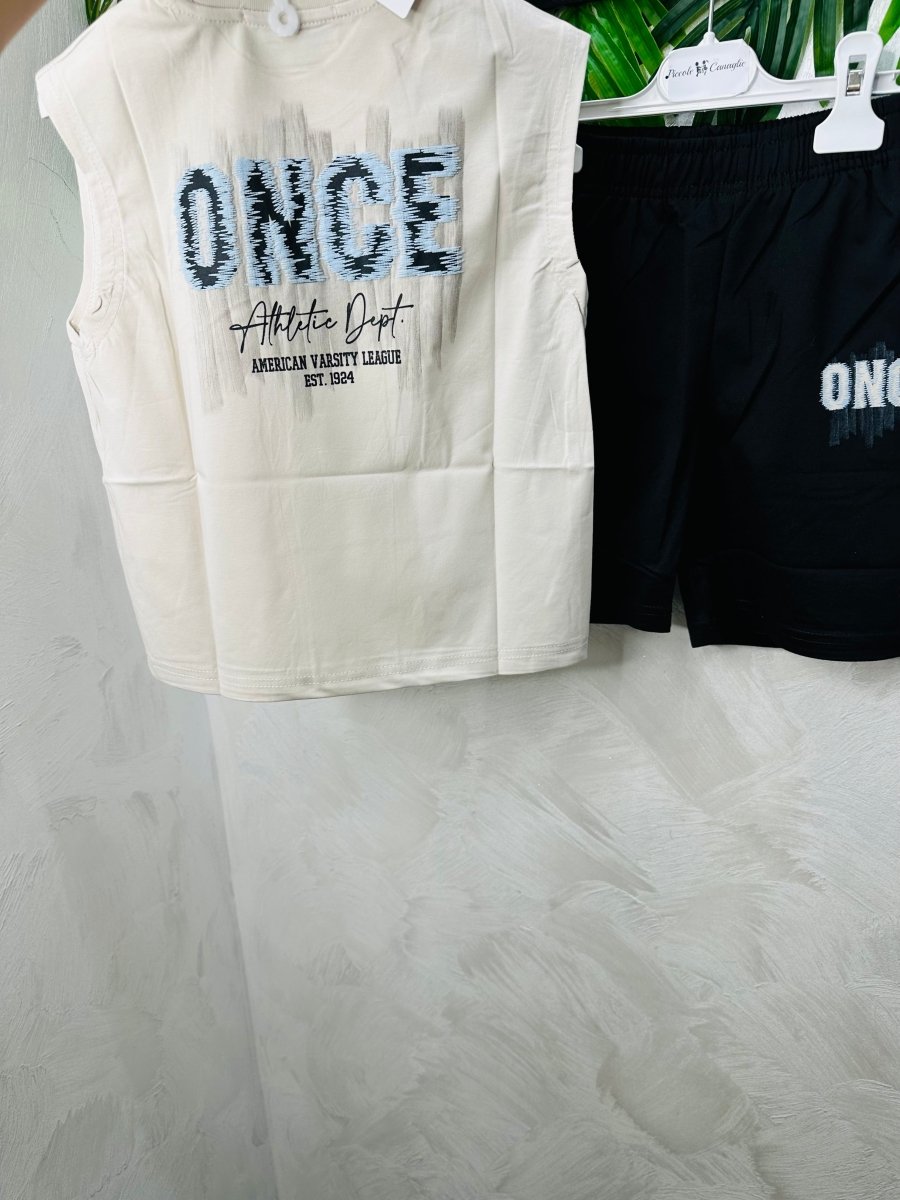 Completo Once 6818 Beige - Piccole Canaglie - PC28785