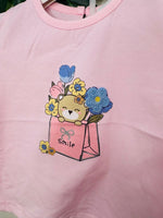 Completo Orsetta Fiori Rosa 1118 - Piccole Canaglie - PC28665