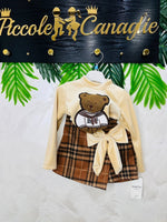 Completo Orsetto Fiocco - Piccole Canaglie - PC23830