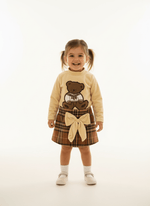 Completo Orsetto Fiocco - Piccole Canaglie - PC23830