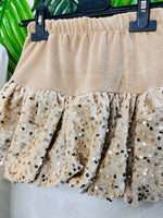 Completo Paiettina Morbido Cinigliato Beige - Piccole Canaglie - PC24122