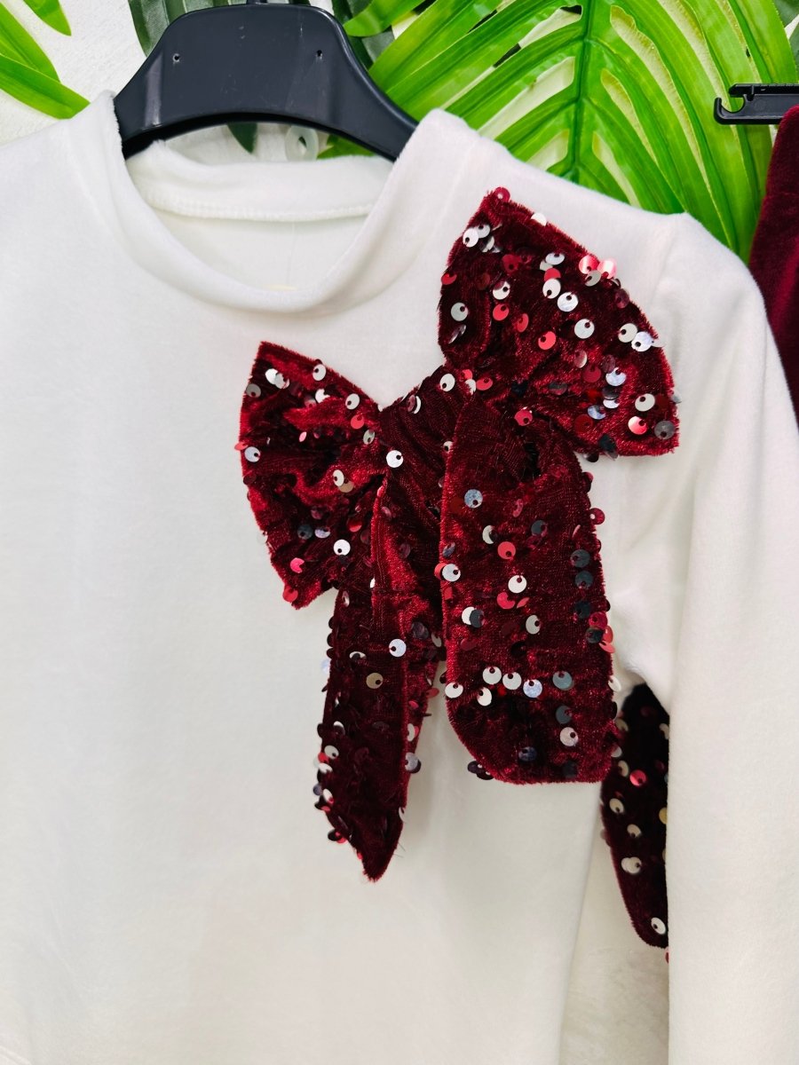 Completo Paiettina Morbido Cinigliato Bordo’ - Piccole Canaglie - PC24116