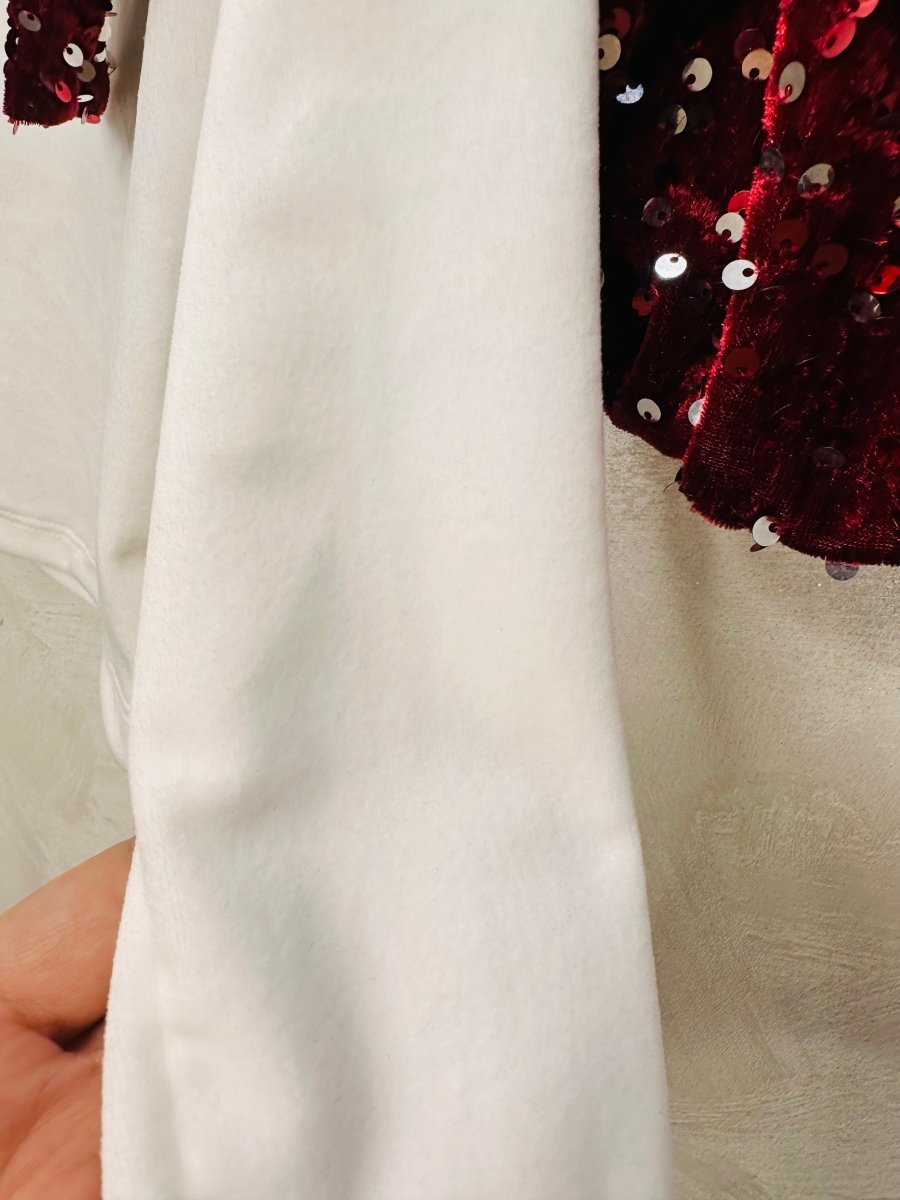 Completo Paiettina Morbido Cinigliato Bordo’ - Piccole Canaglie - PC24116