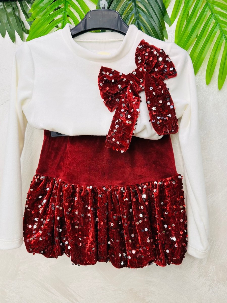 Completo Paiettina Morbido Cinigliato Bordo’ - Piccole Canaglie - PC24116