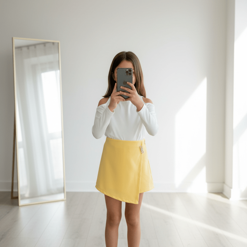 Completo Pretty Miu Bianco - Piccole Canaglie - PC25403