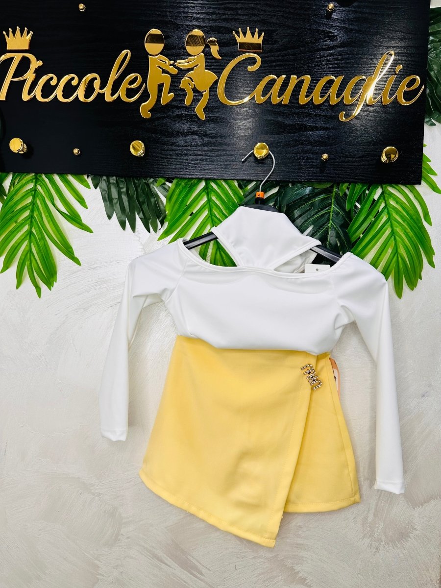 Completo Pretty Miu Bianco - Piccole Canaglie - PC25403