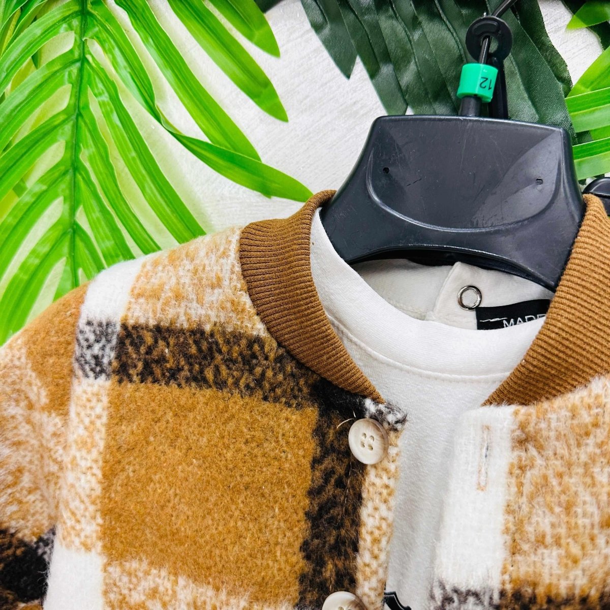 Completo quadri Marroncino - Piccole Canaglie - PC21816