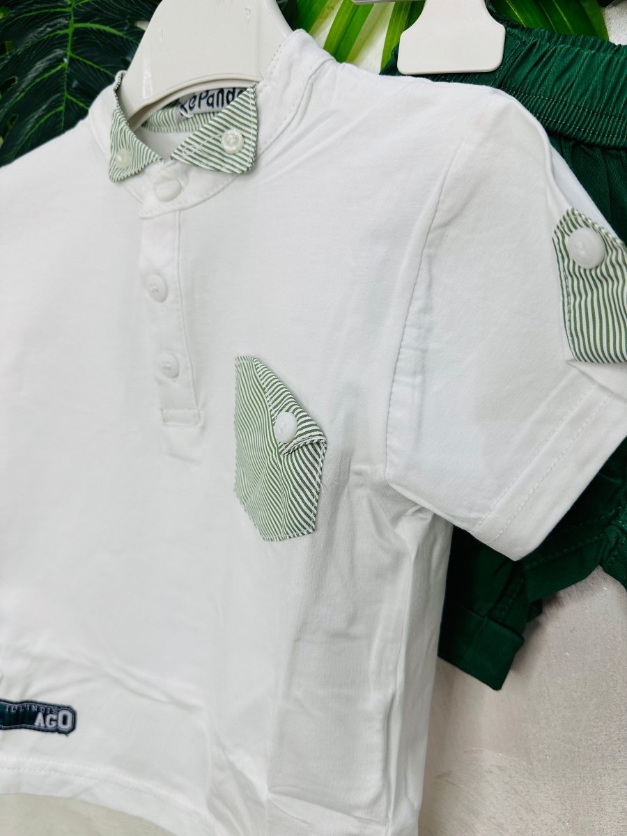 Completo Re Panda 1221 Verde - Piccole Canaglie - PC28113