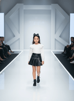 Completo Rock Chic Nero anni - Piccole Canaglie - PC23534