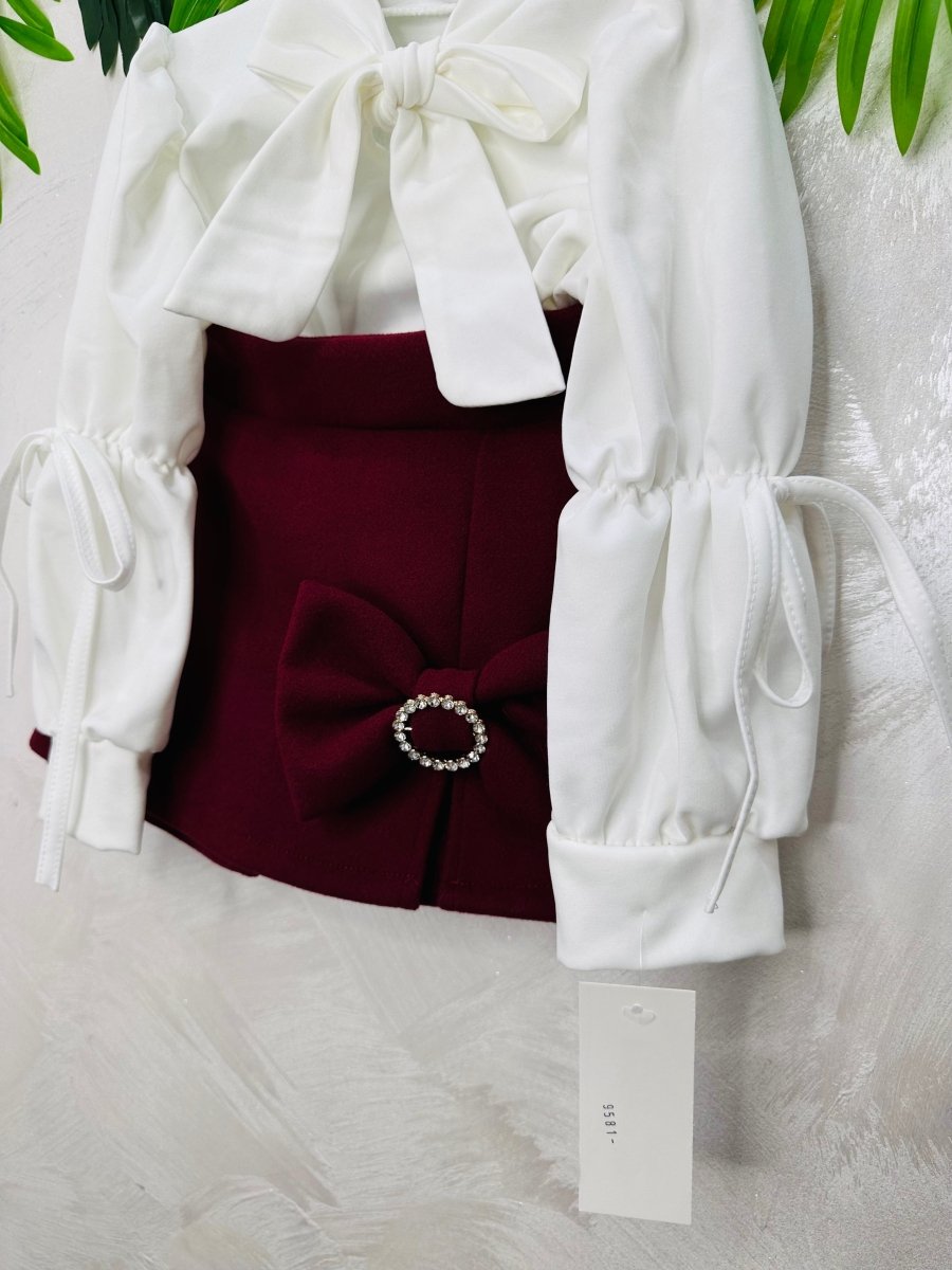 Completo Royal Bordo’ - Piccole Canaglie - PC23624