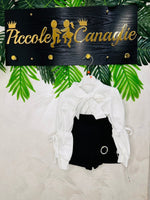 Completo Royal nero - Piccole Canaglie - PC23630